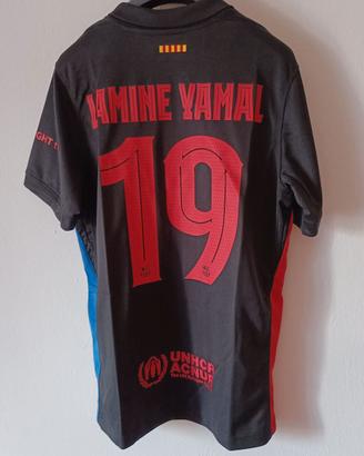 Maglia Calcio Barcellona Yamal N  19 Size M Nuova