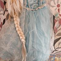 vestito frozen 4/6 anni