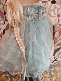 vestito frozen 4/6 anni