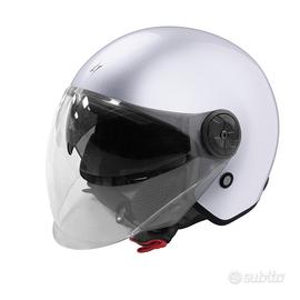 CASCO JET MOTO SCOOTER MIND VISIERA PARASOLE FUME'