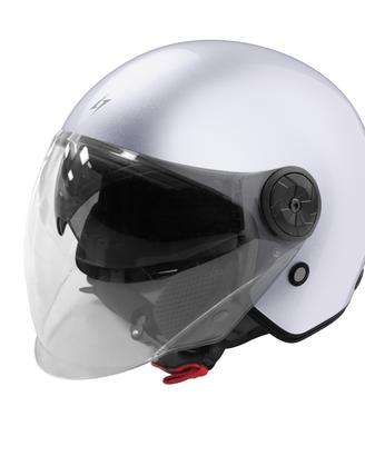 CASCO JET MOTO SCOOTER MIND VISIERA PARASOLE FUME'