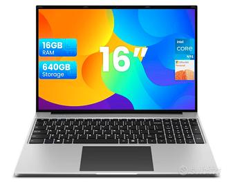 notebook 16" (16 RAM + 512 GB SSD)  