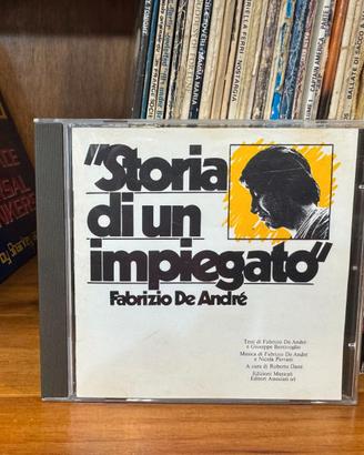 Cd Fabrizio de andrè storia di un impiegato