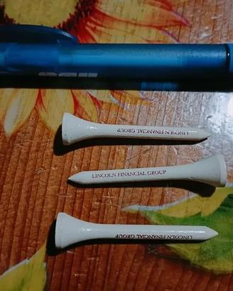 3 Tee per il golf in legno