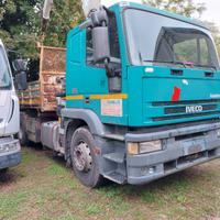 Camion ribaltabile con gru