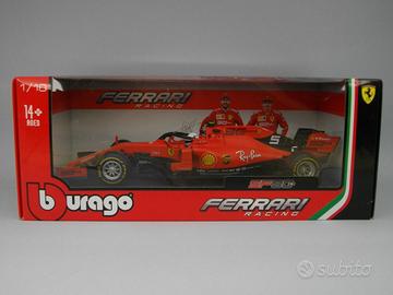 Ferrari SF90 2019 #5 Sebatian Vettel Bburago 1:18