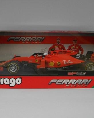 Ferrari SF90 2019 #5 Sebatian Vettel Bburago 1:18