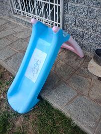 Scivolo bambini in plastica da giardino 