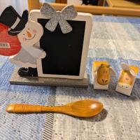 OGGETTI IN LEGNO TEMA NATALE