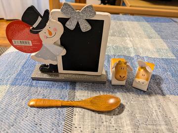 OGGETTI IN LEGNO TEMA NATALE