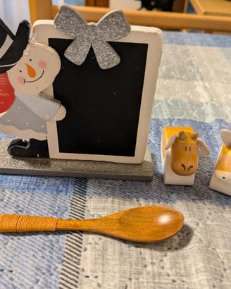 OGGETTI IN LEGNO TEMA NATALE