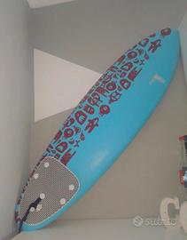 Tavola da surf Tribord con sacca e leash inclusi