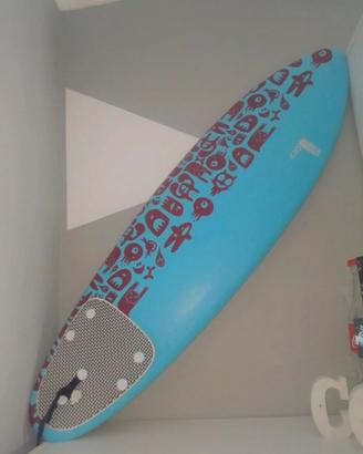 Tavola da surf Tribord con sacca e leash inclusi