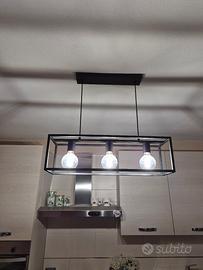 Lampadario 3 luci 