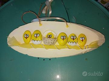 quadretto con pulcini "pasquali"