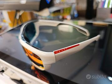 Occhiali sole Prada LineaActive Impavid Bianco