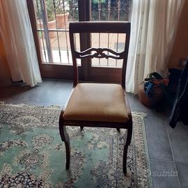 🔴4 sedie classiche roncoroni