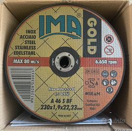 Dischi abrasivi da taglio misure - 230x1,9x22,23mm