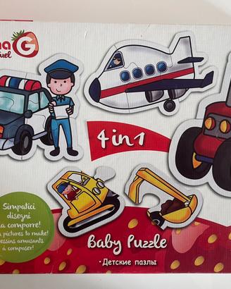 PUZZLE BABY 4 disegni