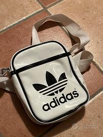 Tracolla adidas bianco nera