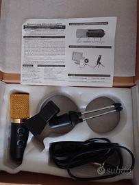 Microfono a condensatore BM 800 con treppiede