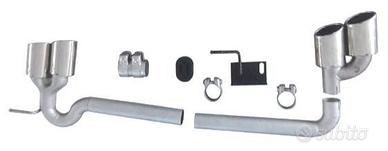 MARMITTA AUDI A 3 S3 2016 KIT DOPPIA MARMITTA DA M
