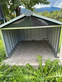 Casetta per robot tagliaerba, nuova, 92x97x63