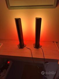Luci Led ambient per scrivania, gaming, Tv