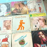 Dischi in vinile assortiti