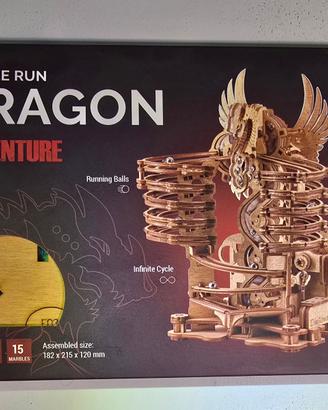 Marble Run Dragon iDventure - Kit in legno - NUOVO