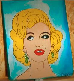 decorazione Marilyn Monroe con gancetto 
