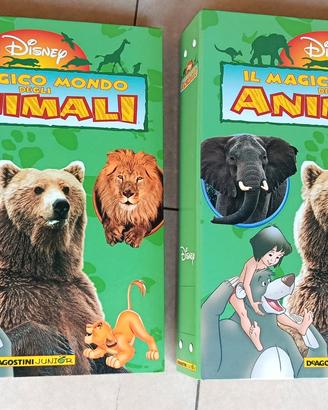 26 vhs e fascicoli Il magico mondo degli animali