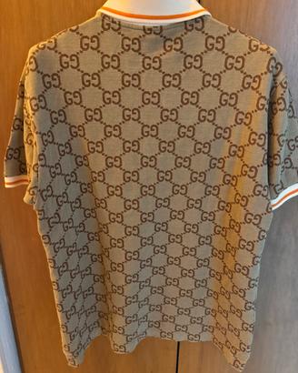 POLO GUCCI BEIGE ORIGINALE