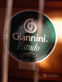 Chitarra classica 4/4 per adulti Giannini Estudo