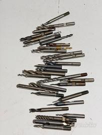 Lotto frese HssCo piccole 30 pezzi