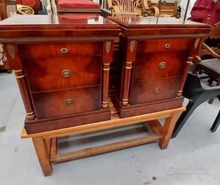 coppia comodini "Mirandola"  stile Impero