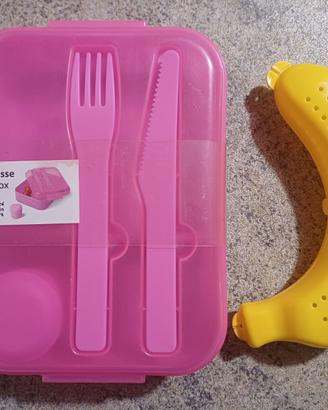Lunchbox e portabanana Flying Tiger