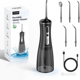 Idropulsore cordless per adulti, 300ML irrigatore