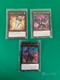 Lotto carte yugioh Xyz