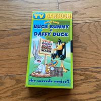 VHS Looney tunes con Bugs bunny e Duffy duck