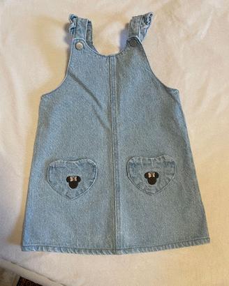 SALOPETTE JEANS DISNEY