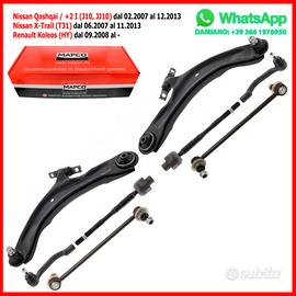 Kit 8 Bracci Anteriori Rinforzati Nissan Qashqai