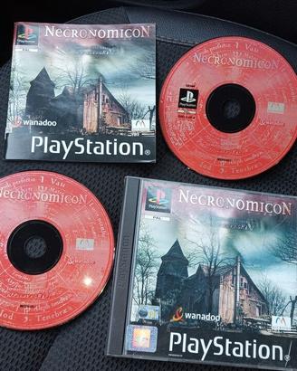 Necronomicon ps1 playstation 1 gioco completo psx