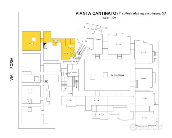 Caserma Garibaldi, depositi ampia superfice