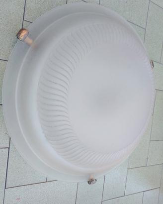 plafoniera vetro 50cm