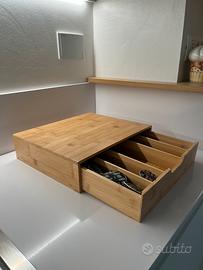 Porta capsule in bamboo