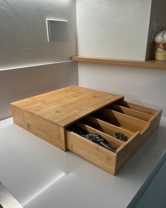 Porta capsule in bamboo