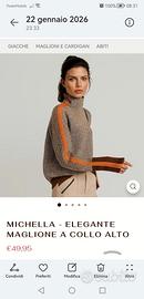 Maglione taglia M  MAI USATO