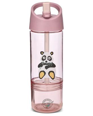 Carl Oscar Water Bottle 2in1 con Panda Rosa