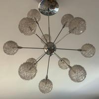 4 Lampadari Wofi + ricambi